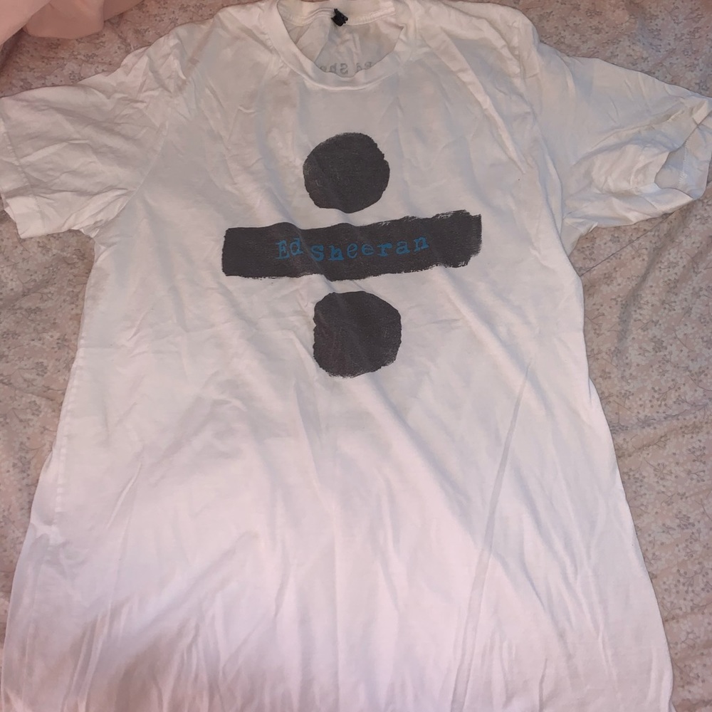 ed sheeran divide tour t shirt